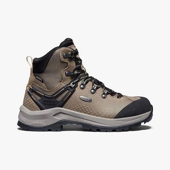 KEEN Wild Sky Waterproof - Khaki/ Cierne Turistické Topánky Damske, KEEN283